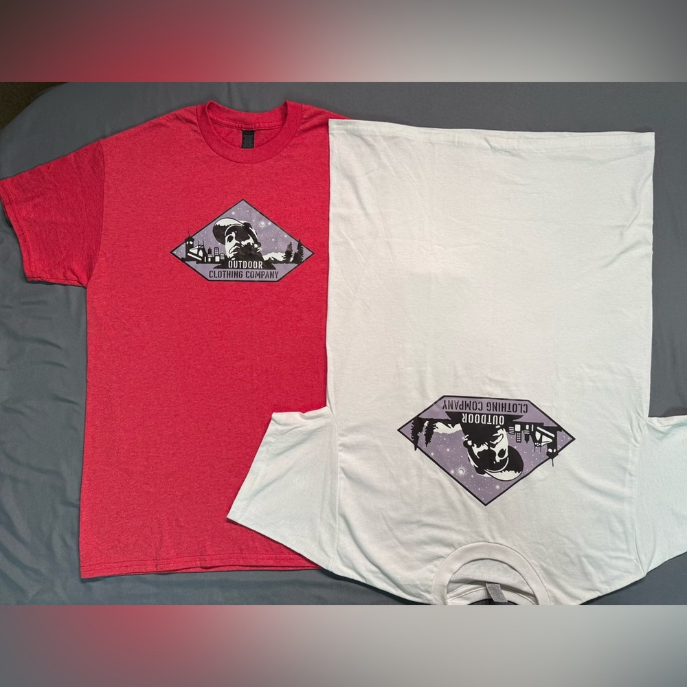 Men's Short Sleeve Logo Tee - Red